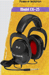 Extreme Isolation EX-25 Headphones